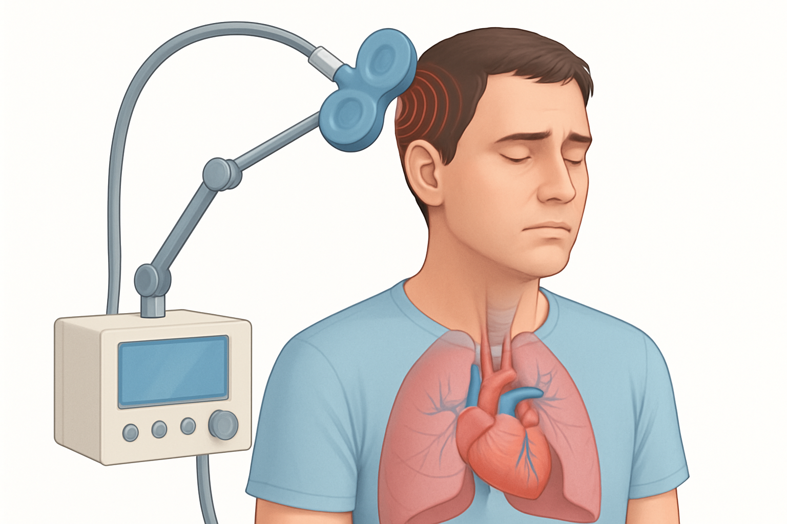 التحفيز المغناطيسي عبر الجمجمة TMS علاج مبتكر وفعال للاكتئاب المقاوم