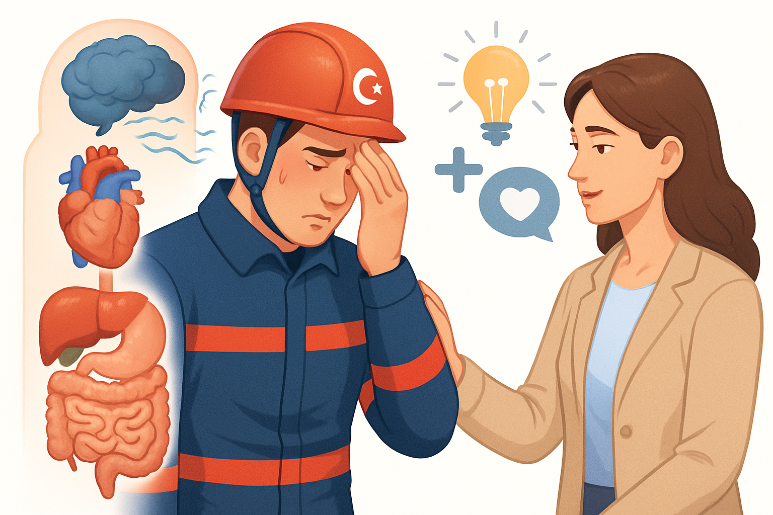 الصدمة النفسية لدى المستجيبين الأوائل علاج جروح الروح الخفية