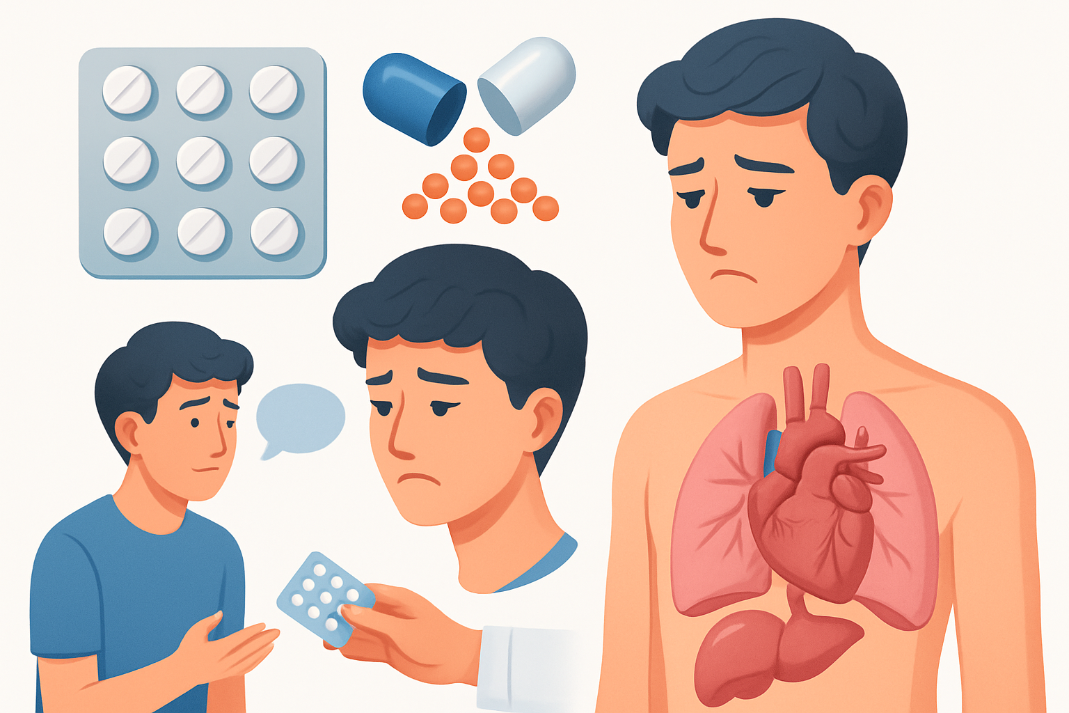 إدمان أدوية ADHD مثل الأمفيتامينات ومخاطرها الصحية